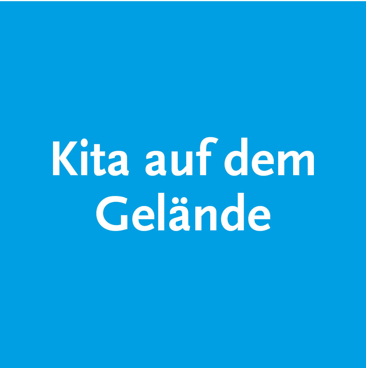 Kita auf dem Gelände