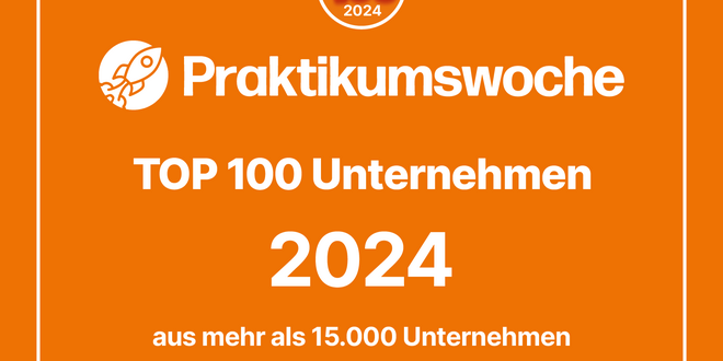 Praktikumswoche: TOP 100 Unternehmen Praktikumswoche: TOP 100 Unternehmen