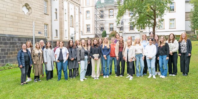 Beginn der Ausbildung an der Ergotherapieschule Andernach